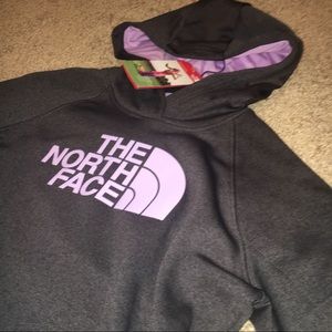 Grey North Face Hoodie